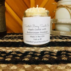 Maple Buttercream Soy Candle/16oz/Handmade